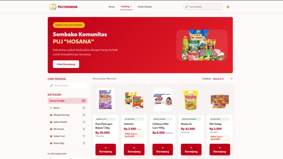 Project image for PUJ Hosana